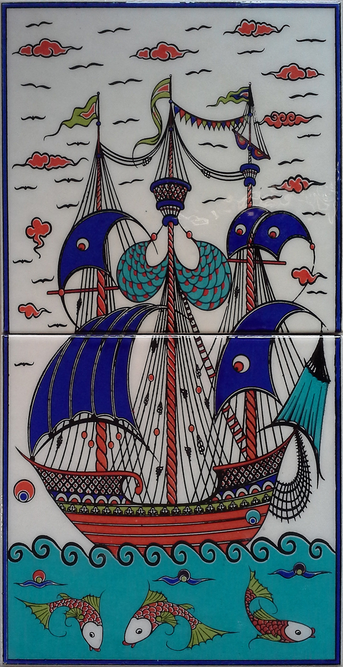 Çini Panolar  20x40-1